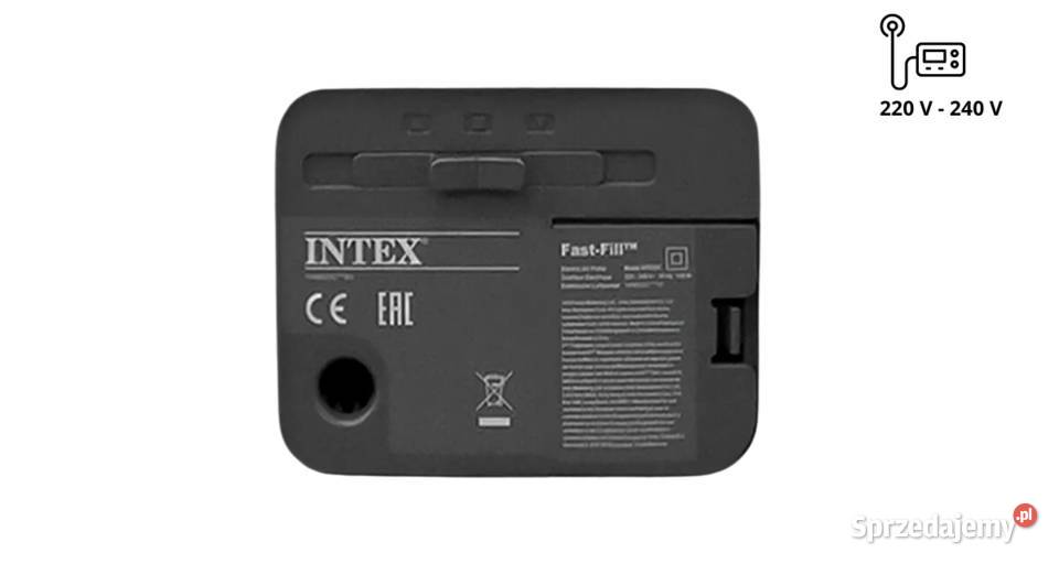 Materac dmuchany jednoosobowy z pompką INTEX Materace i śpiwory kujawsko-pomorskie Bydgoszcz