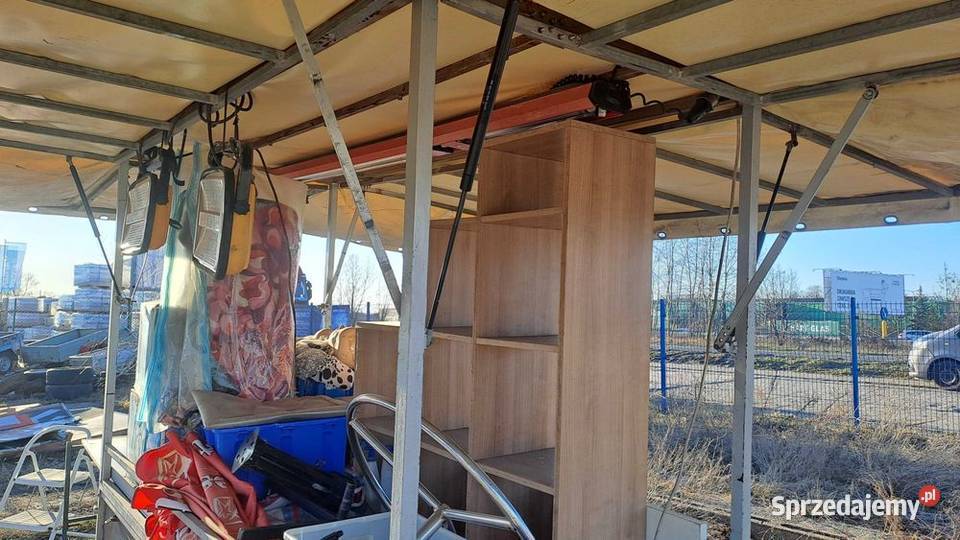 Przyczepa dmc 750 stragan bazar gastronomia sprzedam