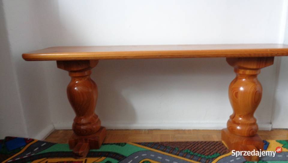 Ławka sosnowa Puszczykowo