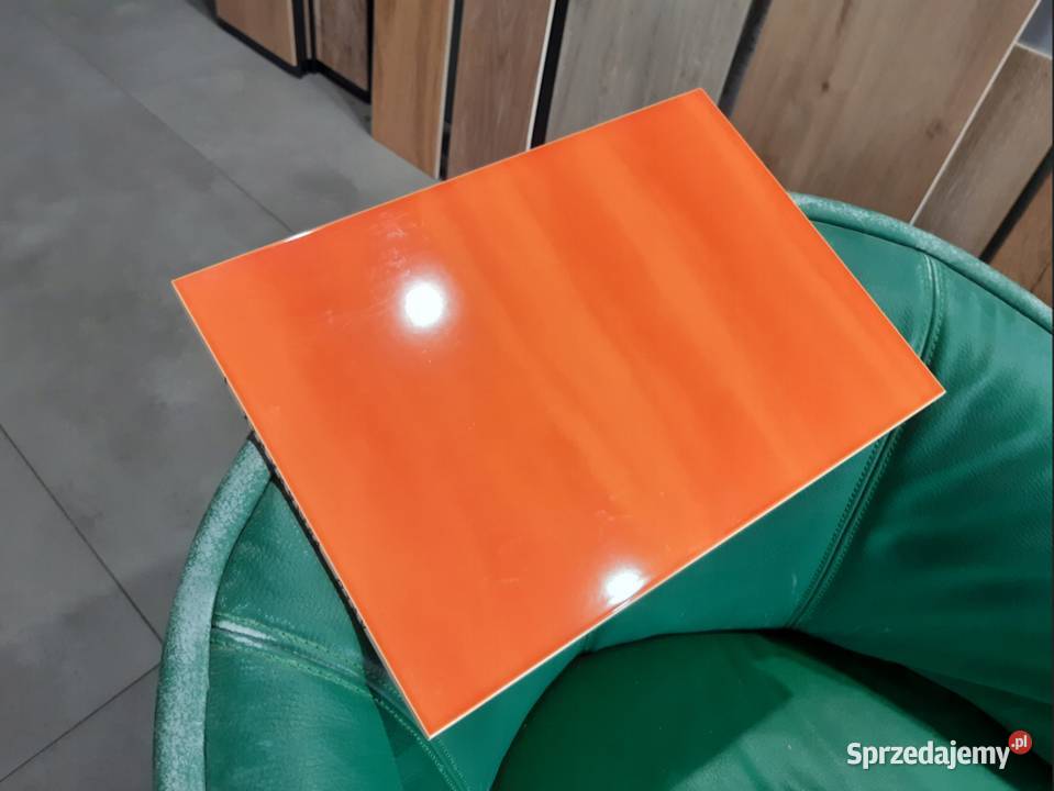 PŁYTKA ŚCIENNA ARCO POMARAŃCZ POŁYSK 25X36 GAT 1 łódzkie Opoczno