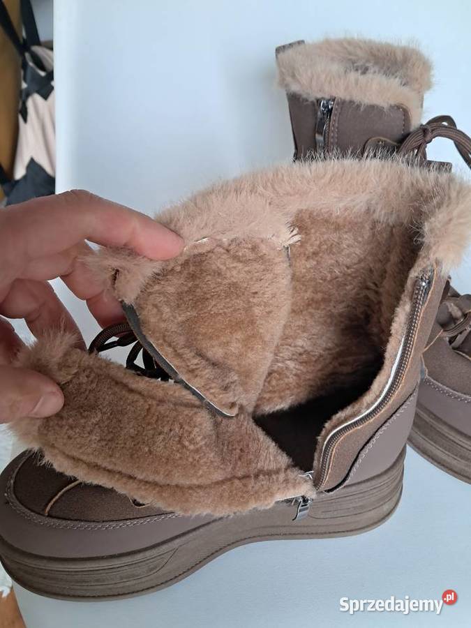 nowe buty śniegowce rozmiar 37 długość wkładki Sandomierz