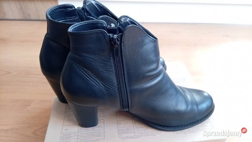 Buty trzewiki botki skóra r40 Półbuty Rawicz sprzedam