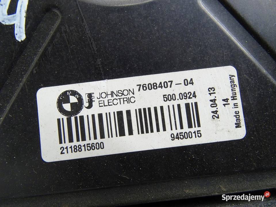 WENTYLATOR CHŁODNICY 7608407 20 D BMW F20 F21 małopolskie