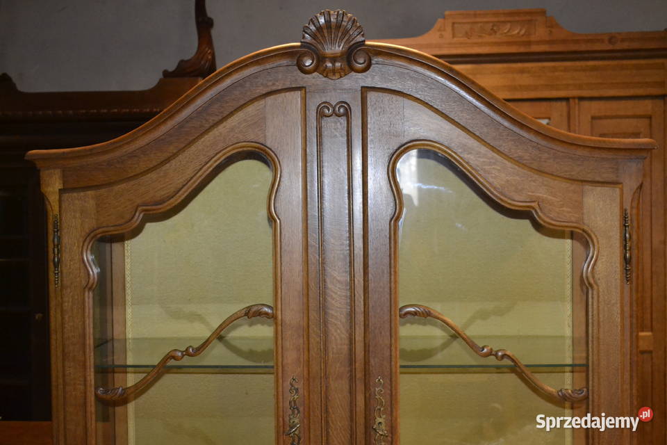 witryna serwantka ludwikowska dąb Będzin