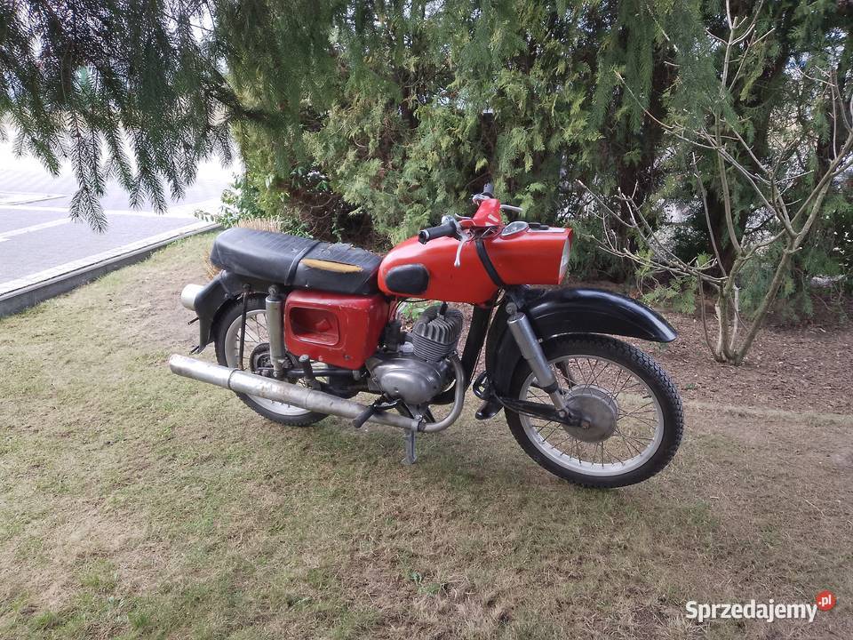 MZ Es 125 Trophy 55 letnia Prawko B Plewiska