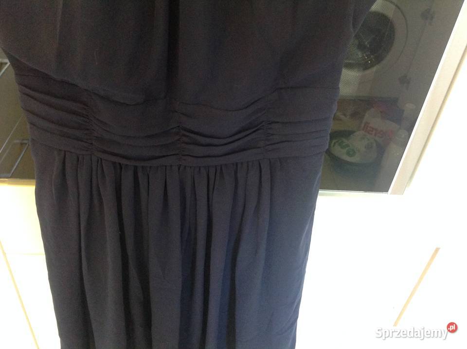 Sukienka Koktajlowa Damska SWING r SM Granatowa Nowa Sól