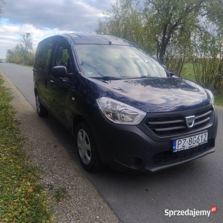 Dacia dokker 2015 16benzynaLPG stan nowa butla bluetooth