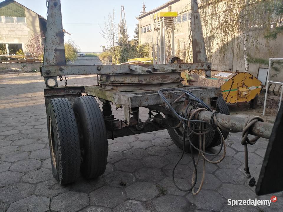 Przyczepa kłonicowa jednoosiowa kujawsko-pomorskie Strzelno