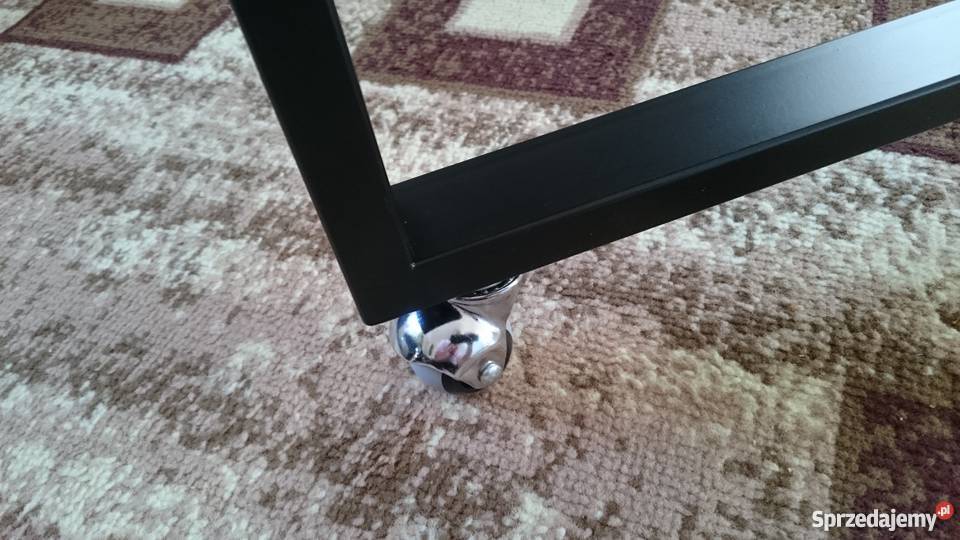 Stolik kawowy ława metal drewno 55x55 na 55cm Przystajń