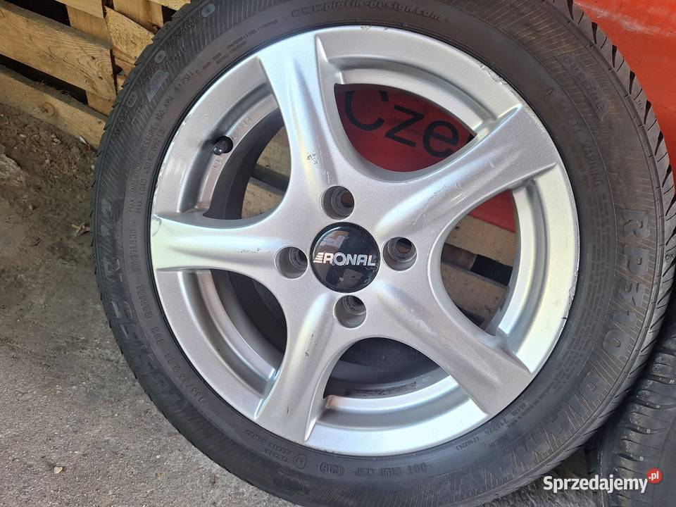 Alufelgi 4x100 14 ET38 Nissan Opel Kia Renault Choceń