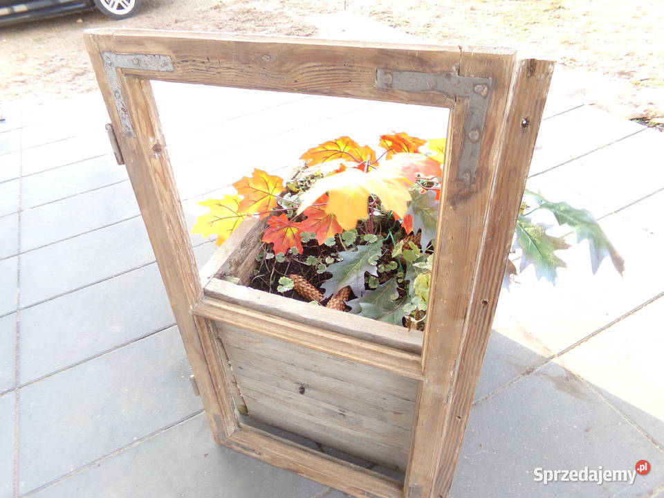 Loft retro rama lustro zdjęcia oszklenie witraż Ełk