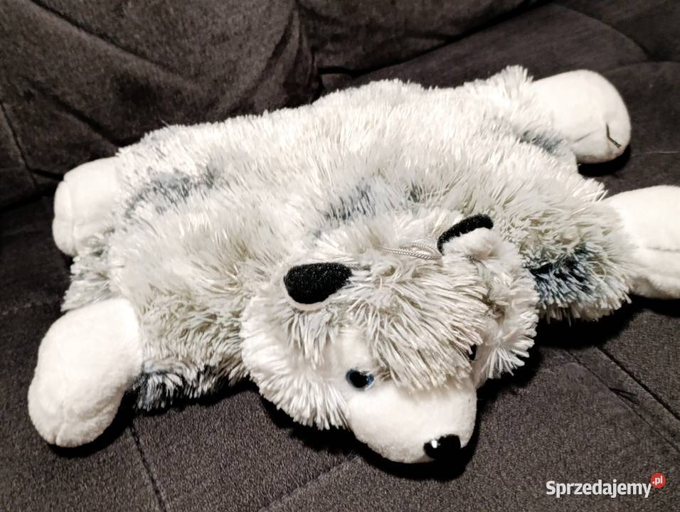 pluszowa poduszka w kształcie psa husky marki