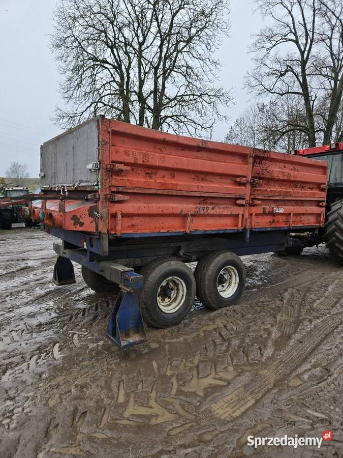 Taso T8 Przyczepa wywrotka 8000