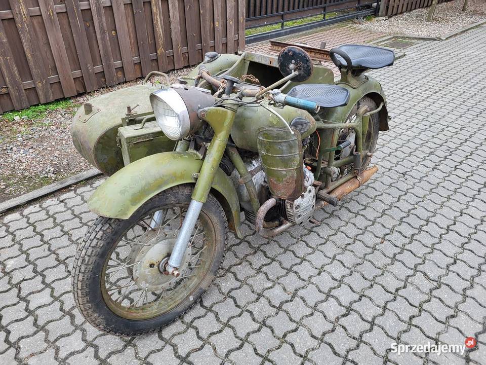 K 750 mw mw mt dniepr milicyjna m 72 Ural irbit Rok produkcji 1965 Mogilno