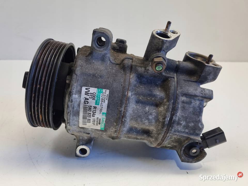 SPRĘŻARKA KLIMATYZACJI VW Golf VI A3 8P Octavia lubelskie Rudka