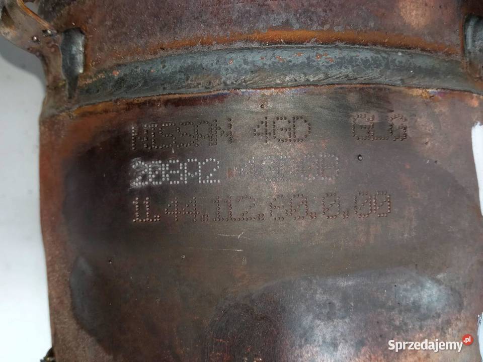 FILTR CZĄSTEK STAŁYCH DPF FAP 20 T KATALIZATOR