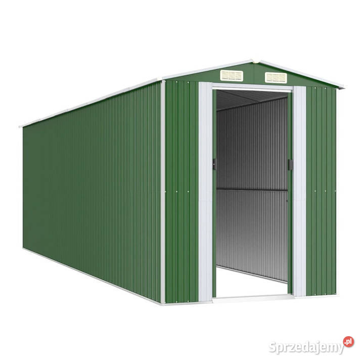 Szopa ogrodowa zielona 192x689x223 stal Warszawa
