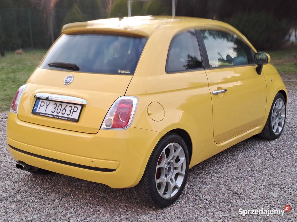Fiat 500 Ciekawy kolorek 500 Poznań