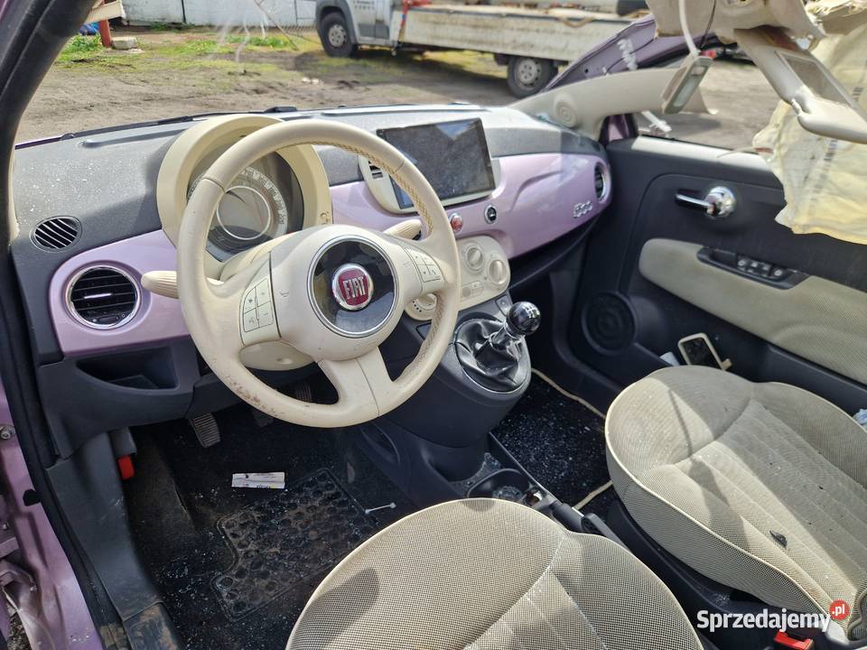 Fiat 500 2013r 12 benzynka Rok produkcji 2013 Kalisz