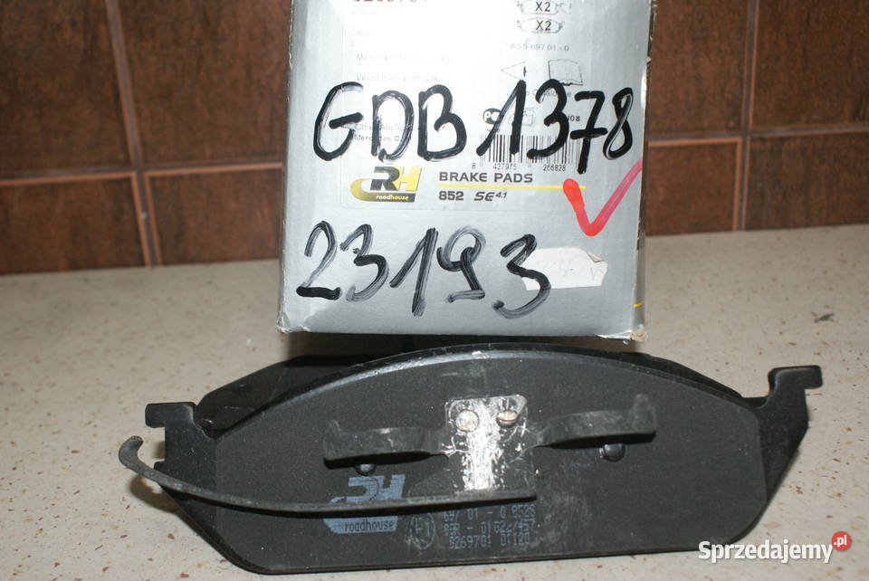 GDB1378 TRW KLOCKI HAMULC MERCEDES W163 Pozostałe