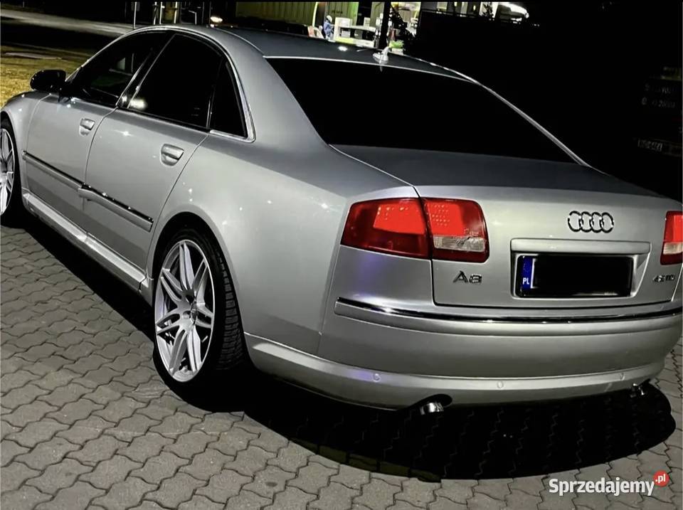 Audi A8 d3 42 tdi 326LiftZadbanaOkazja przyciemniane szyby Świebodzice