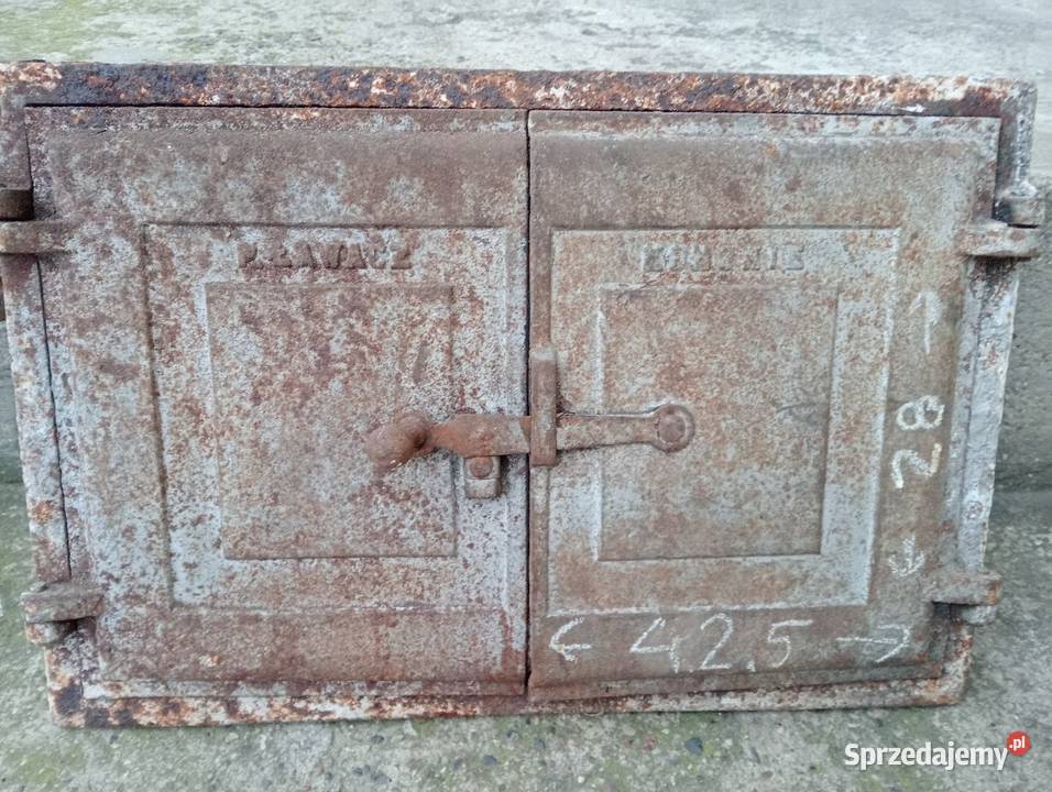 Drzwiczki żeliwne do wędzarni