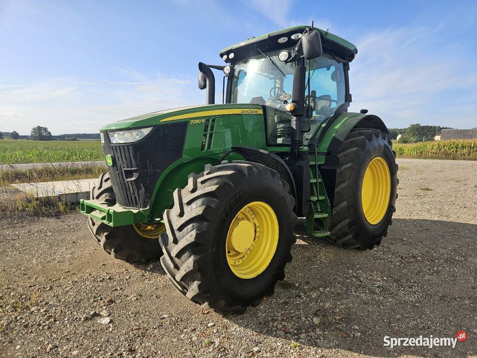 John deere 7280r stan z Niemiec 7200 7250 7330R podlaskie Wysokie Mazowieckie sprzedam