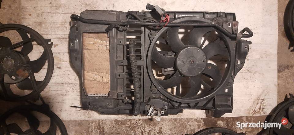 Peugeot 407 wentylator moduł pas wzmocnienie Siechnice