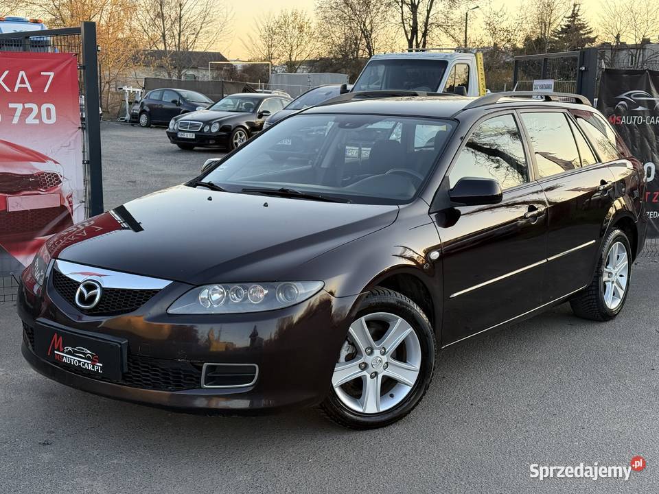 Mazda 6 18 Benzyna Klima Alusy Isofix Elektryka wielofunkcyjna kierownica Poznań