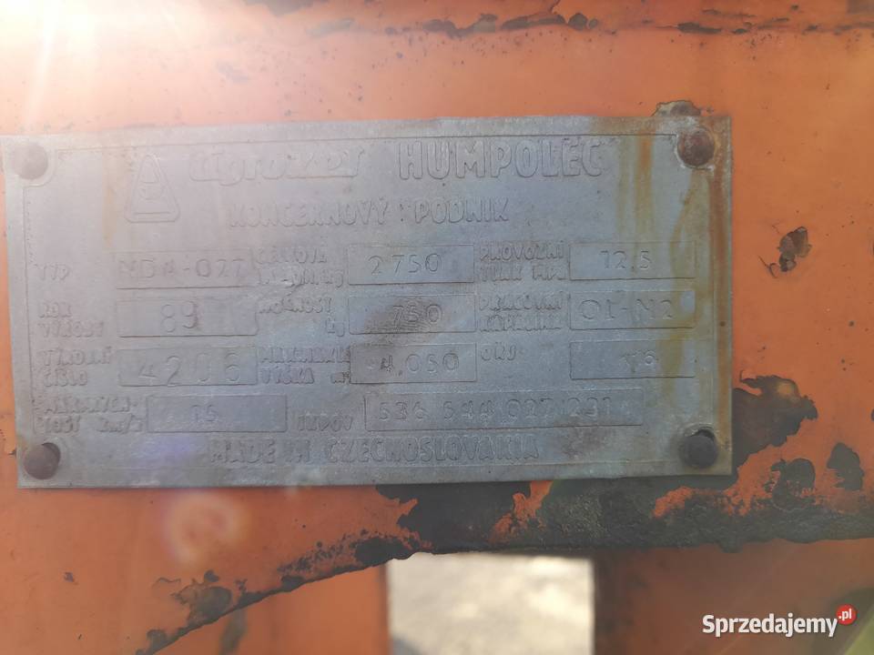 Koparka UNHZ 750 sprawna Kroczyce