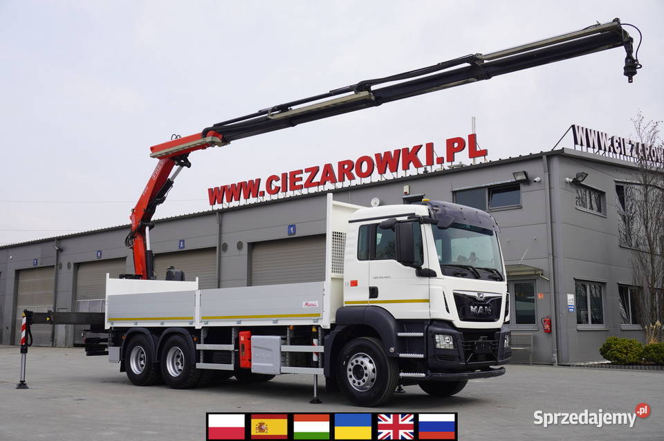 MAN TGS 26420 6x4 Fassi F215A224 Pilot Rotator biały Kraków sprzedam