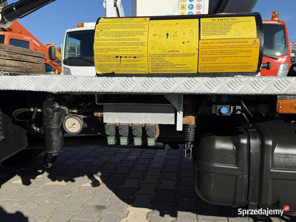 Nissan Cabstar Podnośnik Koszowy 23m GSR B230T centralny zamek Widełki