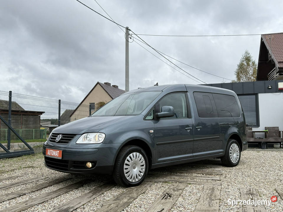 Volkswagen Caddy MAXIDSG19 tdi7osobowyz Niemiec centralny zamek Dąbrowa sprzedam