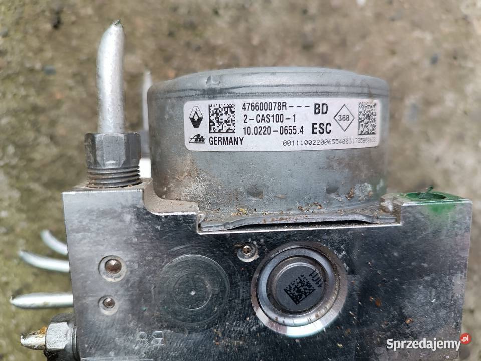 476600078R Pompa ABS Dacia Lodgy 16 B Wał-Ruda