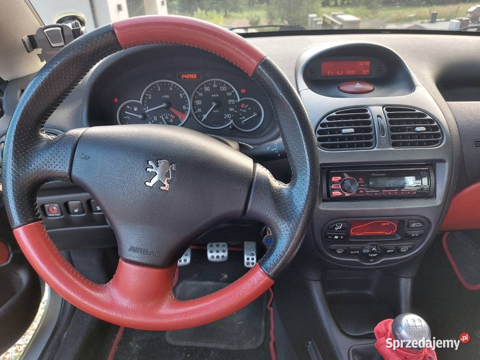 Peugeot 206cc kabriolet gniazdo USB Mikołów