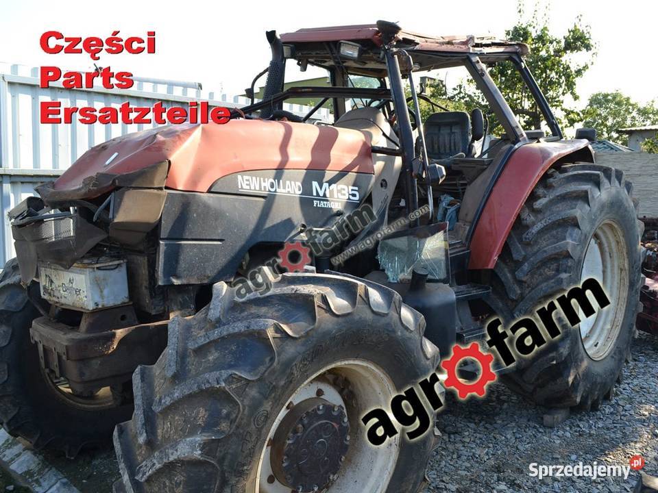 Holland M135 części skrzynia biegów silnik Byków sprzedam
