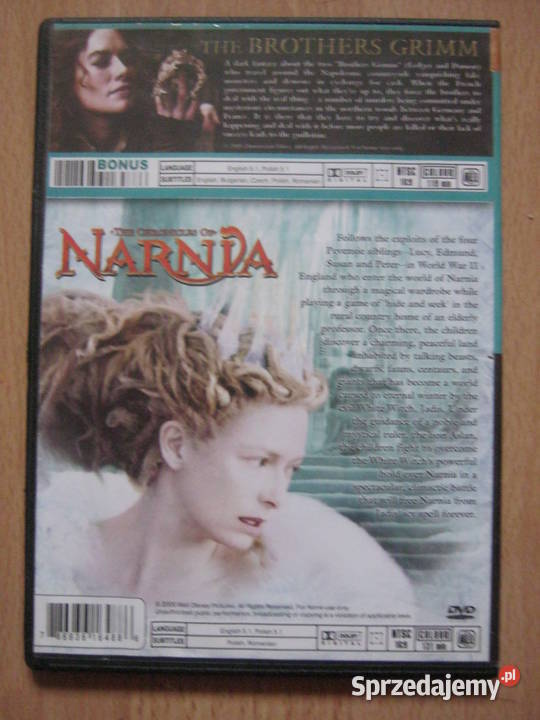 DVD Opowieści z Narni i Nieustraszeni braci Szczecin