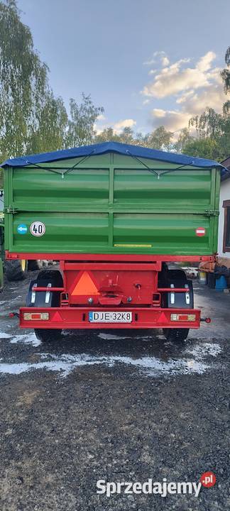 Przyczepa rolnicza hl 6011 nieuszkodzony Siedlęcin
