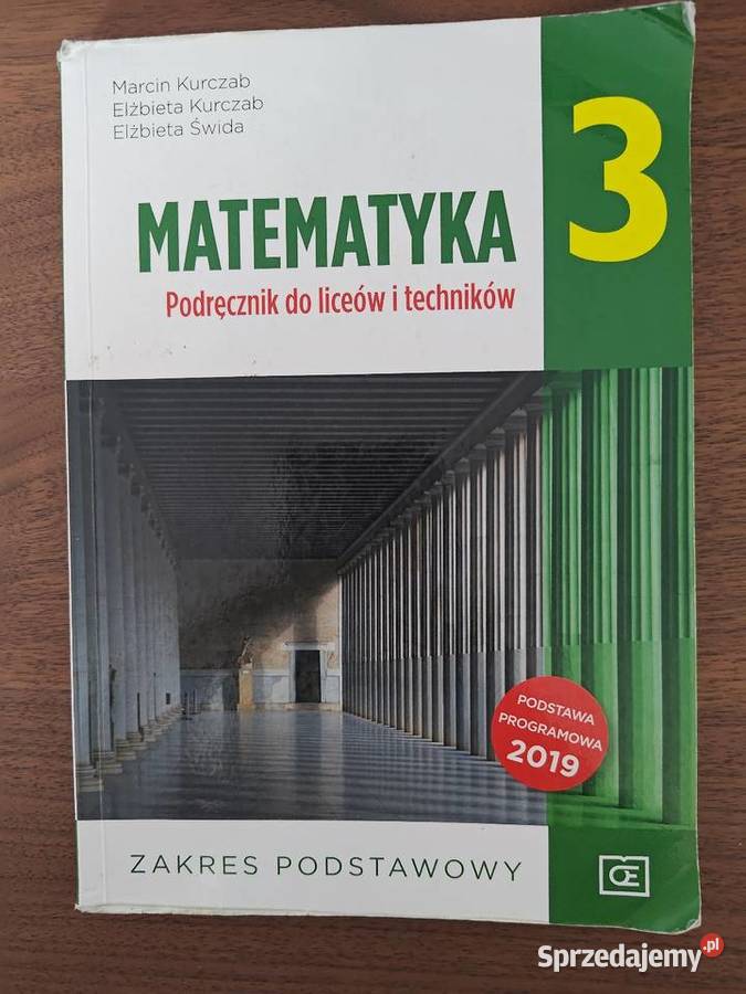 Podręcznik Matematyka 3 Zakres podstawowy sprzedam
