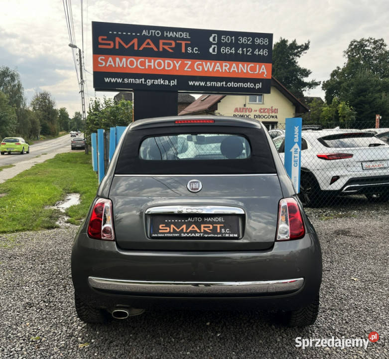 Fiat 500 CABRIOLET 12 Benzyna Klima Bezwypadek I Rydułtowy