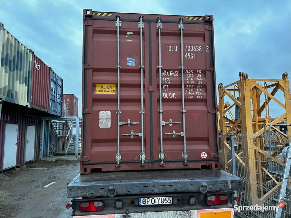 KONTENER MORSKI 40 HC Magazyn sprzedam