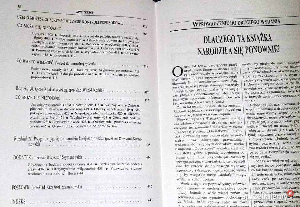 W oczekiwaniu na dziecko A Eisenberg H Murkoff miękka Książki i Podręczniki Chełm sprzedam