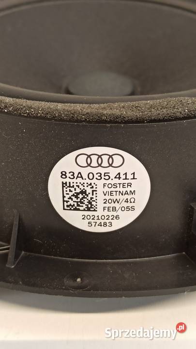 AUDI A1 A3 8Y GŁOŚNIK DRZWI TYŁ 83A035411 osobowe Drzwi