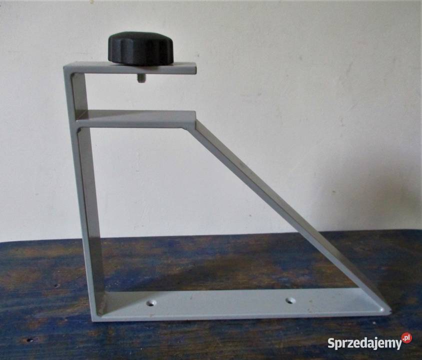 Stalowy Wspornik Trójkątny Profil z pokrętłem do