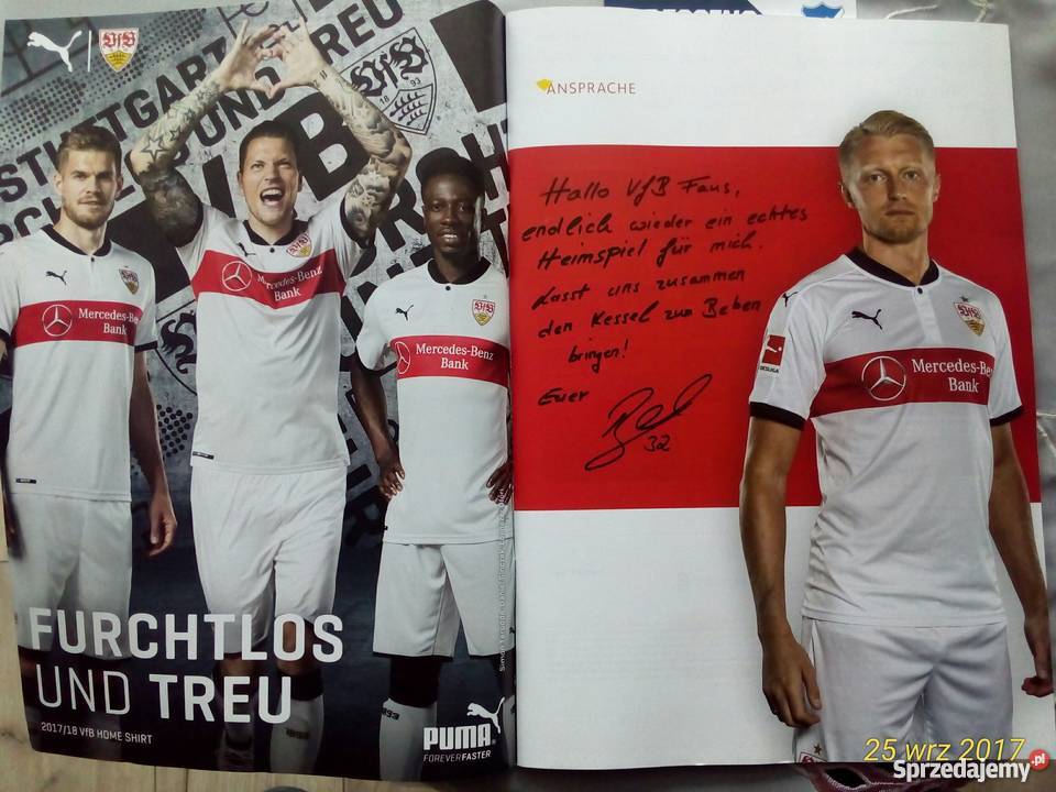 Programy meczowe z Bundesligi sezon 201718 Wronki