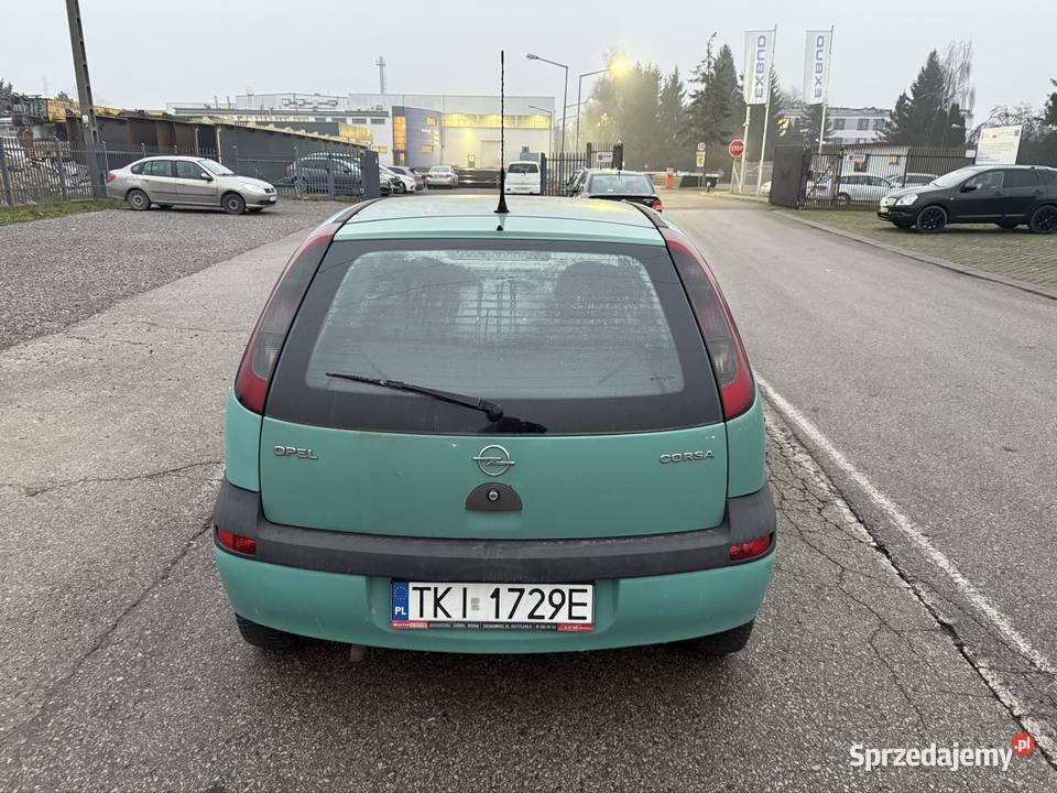 Opel Corsa C 2002 10 Benzyna Wspomaganie Airbag CD Kielce sprzedam