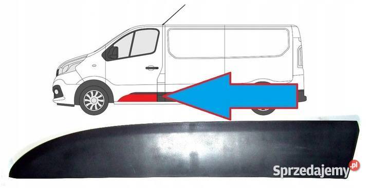 LISTWA DRZWI PRZÓD LEWA TRAFIC VIVARO NV300 2014