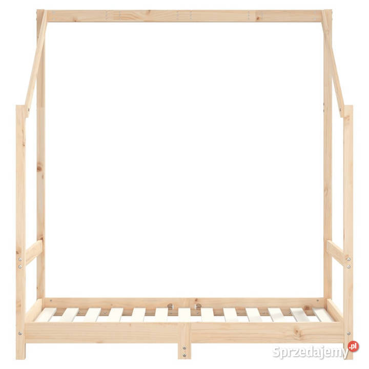 Rama łóżka dziecięcego 2x70x140 lite drewno mazowieckie