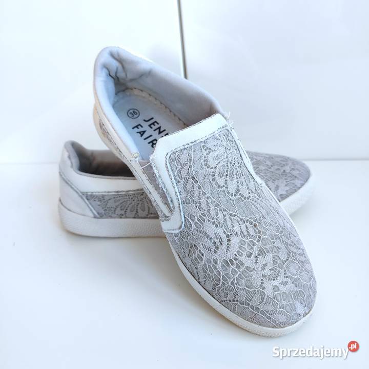 Tenisówki wsuwane koronka Jenny Fairy 36 23cm Katowice