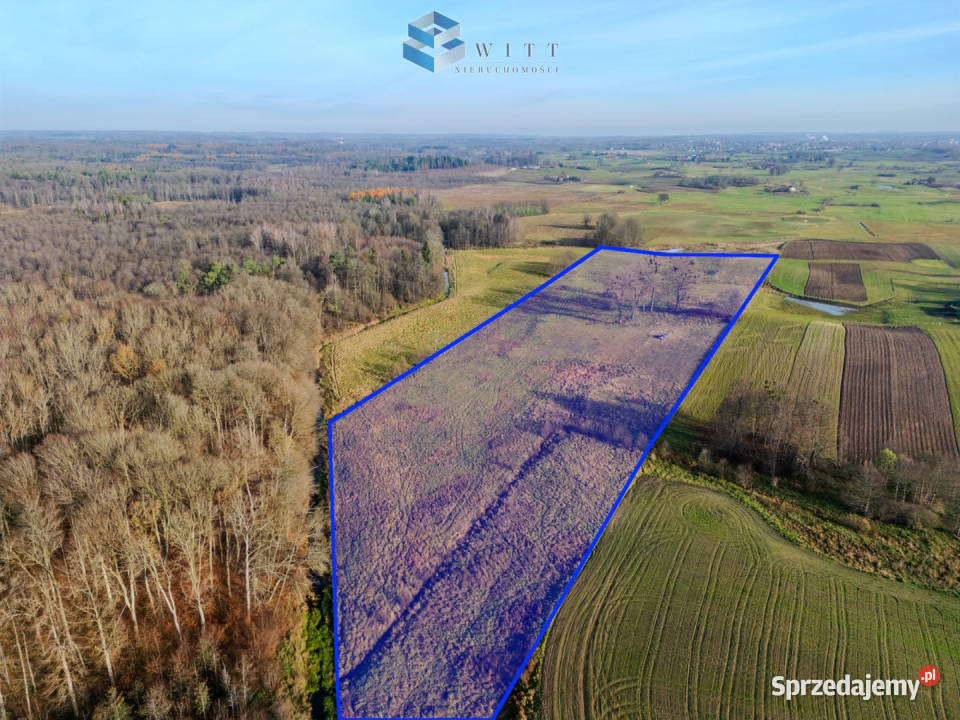 sprzedaży gruntu Jędrychówko 53400m2